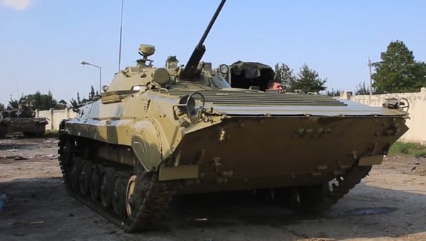 Военная техника ВС Армении, оставленная на поле боя Военная техника ВС Армении, оставленная на поле боя - Sputnik Азербайджан