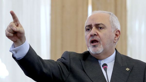 Министр иностранных дел Ирана Мохаммад Джавад Зариф, фото из архива - Sputnik Азербайджан
