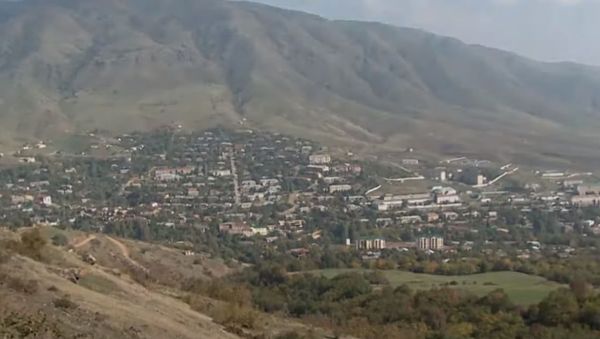 İşğaldan azad olunan Hadrut qəsəbəsindən yeni videogörüntülər - Sputnik Азербайджан