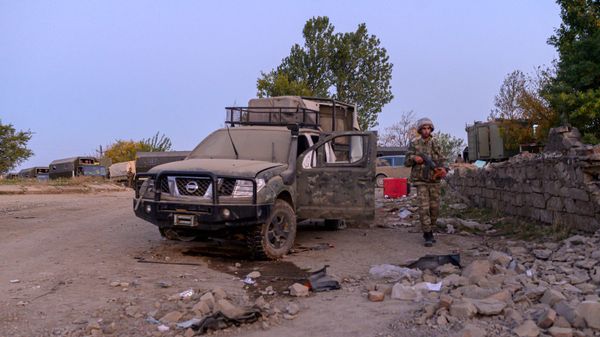 Азербайджанские военнослужащие, фото из архива - Sputnik Азербайджан