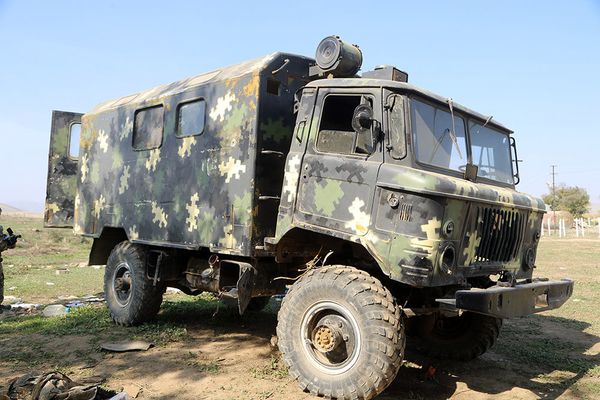 Военные трофеи, оставленные ВС Армении на поле боя - Sputnik Азербайджан
