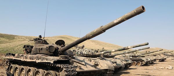 Военные трофеи, оставленные ВС Армении на поле боя - Sputnik Азербайджан