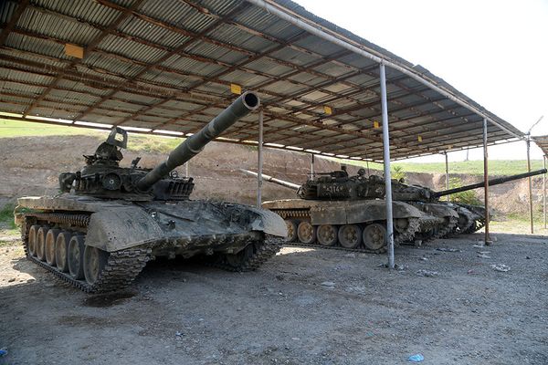 Военные трофеи, оставленные ВС Армении на поле боя - Sputnik Азербайджан