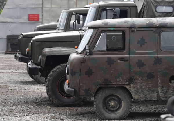 Военные трофеи, оставленные ВС Армении на поле боя - Sputnik Азербайджан