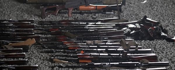 Военные трофеи, оставленные ВС Армении на поле боя - Sputnik Азербайджан