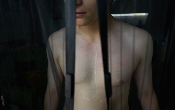 Кватрани. Дети землетрясения - фотография  итальянского журналиста Данило Гарсия Ди Мео - Sputnik Азербайджан