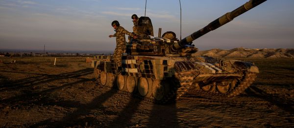 Азербайджанские военные, фото из архива - Sputnik Азербайджан