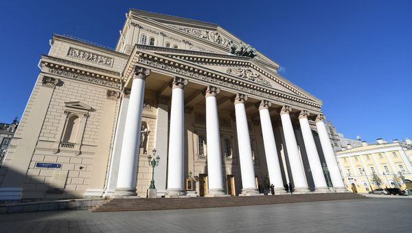 Здание Большого театра, фото из арива - Sputnik Азербайджан