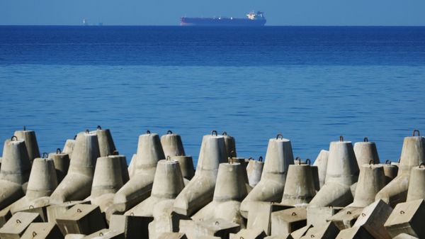 Танкеры с нефтью в Краснодарском крае - Sputnik Азербайджан