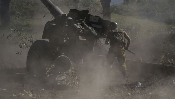Армянский военнослужащий, фото из архива - Sputnik Азербайджан