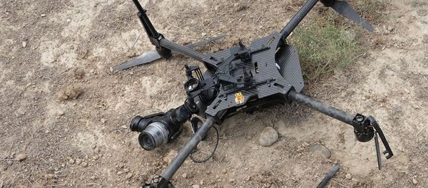 Сбитый армянский БПЛА - Sputnik Азербайджан