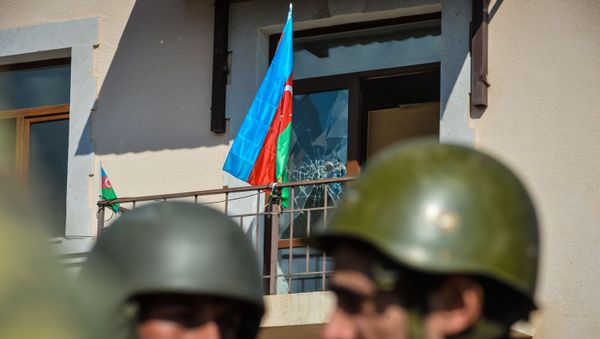 Азербайджанские военнослужащие, фото из архива - Sputnik Азербайджан