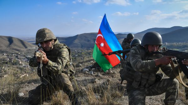 Азербайджанские военнослужащие, фото из архива - Sputnik Азербайджан