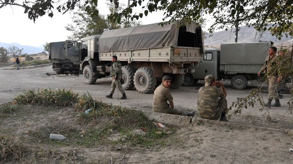 Азербайджанские военнослужащие, фото из архива Азербайджанские военнослужащие, фото из архива - Sputnik Азербайджан