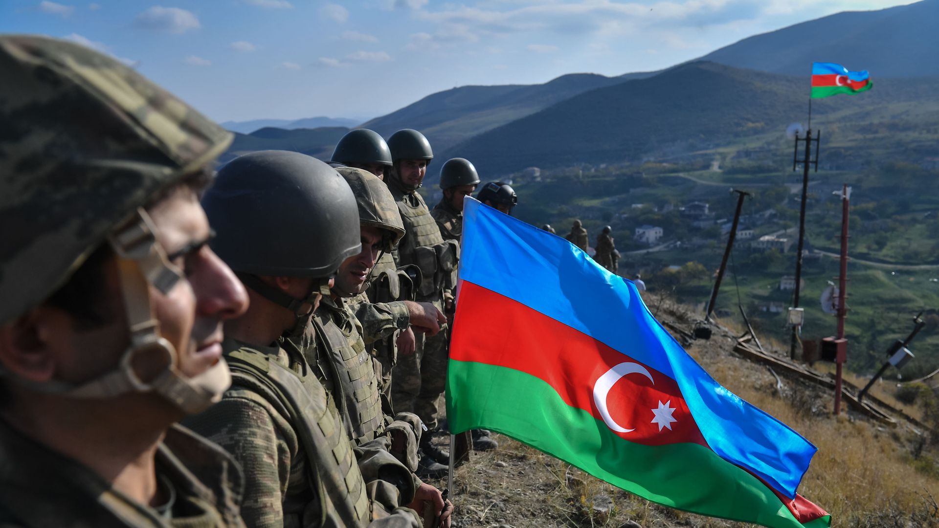Азербайджанские военнослужащие, фото из архива Азербайджанские военнослужащие, фото из архива - Sputnik Азербайджан, 1920, 10.04.2021