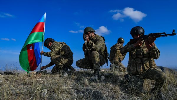  Azərbaycan hərbçiləri, arxiv şəkli - Sputnik Азербайджан