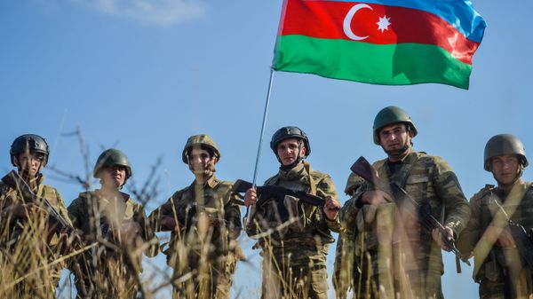  Azərbaycan hərbçiləri, arxiv şəkli - Sputnik Азербайджан