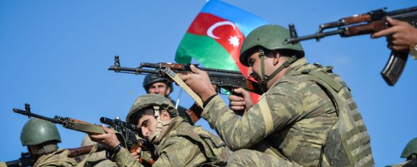 Azərbaycan hərbçiləri, arxiv şəkli - Sputnik Азербайджан
