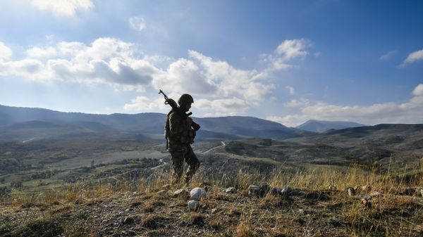 Azərbaycan hərbçiləri, arxiv şəkli  - Sputnik Азербайджан