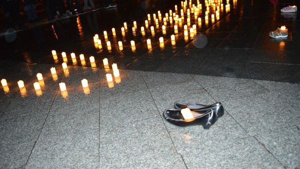 Budapeştdə etiraz aksiyası - Sputnik Азербайджан