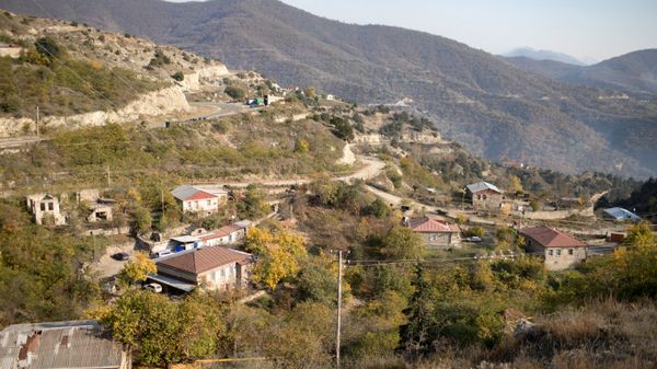 Вид город Лачин, Азербайджан, фото из архива - Sputnik Азербайджан