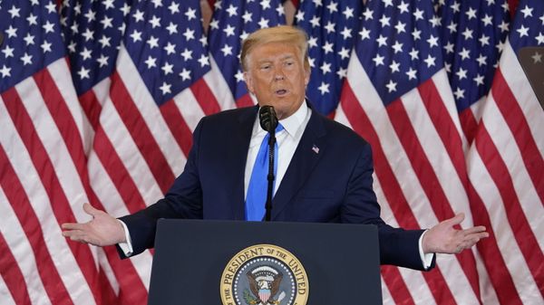 Президент США Дональд Трамп, фото из архива - Sputnik Азербайджан