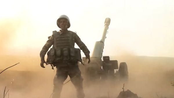 Артиллерист ВС Азербайджана, фото из архива - Sputnik Азербайджан