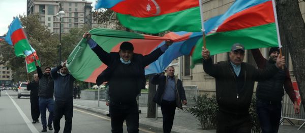 Ты меня зовешь, Азербайджан! Баку празднует освобождение Шуши  - Sputnik Азербайджан