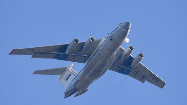 Тяжёлый военно-транспортный самолёт Ил-76, фото из архива - Sputnik Азербайджан