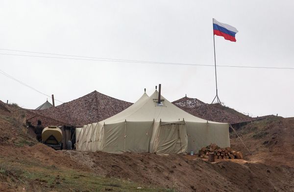 База российских миротворцев в Нагорном Карабахе - Sputnik Азербайджан