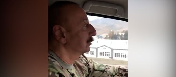 Ильхам Алиев и Мехрибан Алиева показали, какой ущерб нанесен Физули и Джебраилу - Sputnik Азербайджан