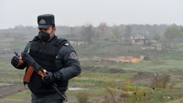 Полицейский, фото из архива - Sputnik Азербайджан