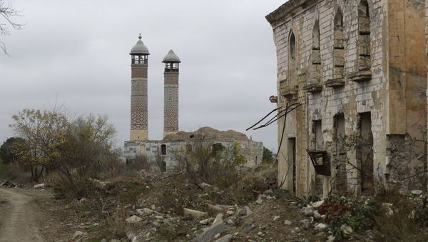 Мечеть Джума в Агдаме, фото из архива - Sputnik Азербайджан