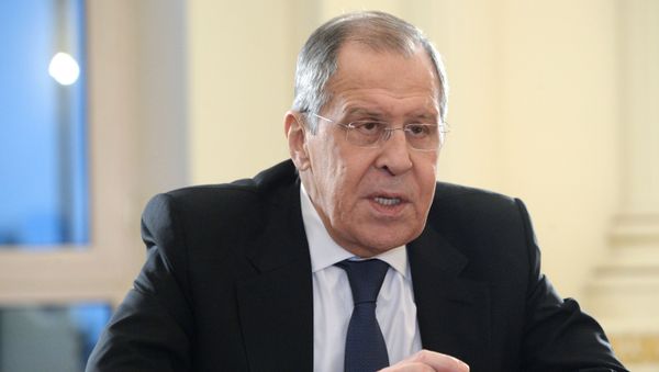 Министр иностранных дел России Сергей Лавров - Sputnik Азербайджан