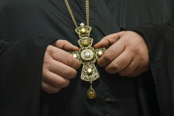 Православную икону, найденную в Гадруте, передали в храм Русской церкви в Баку - Sputnik Азербайджан