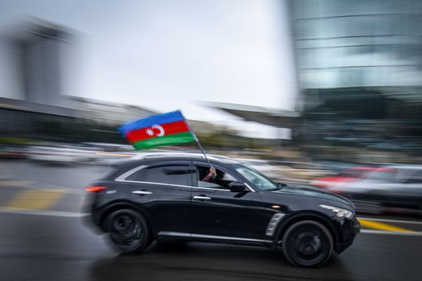 Laçının azad edilməsi ilə bağlı tədbir - Sputnik Азербайджан