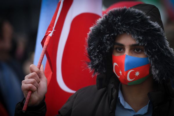 Laçının azad edilməsi ilə bağlı tədbir - Sputnik Азербайджан