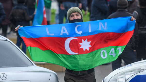 Laçının azad edilməsi ilə bağlı tədbir  - Sputnik Азербайджан