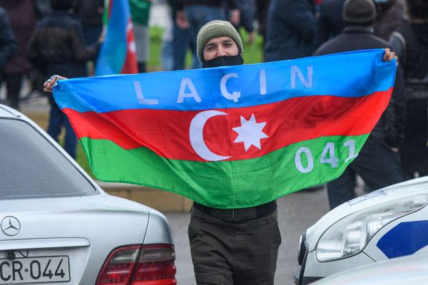 Laçının azad edilməsi ilə bağlı tədbir  - Sputnik Азербайджан