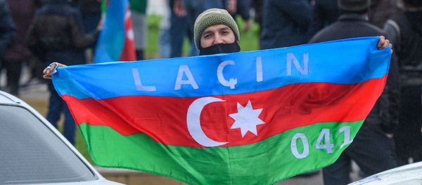 Laçının azad edilməsi ilə bağlı tədbir  - Sputnik Азербайджан