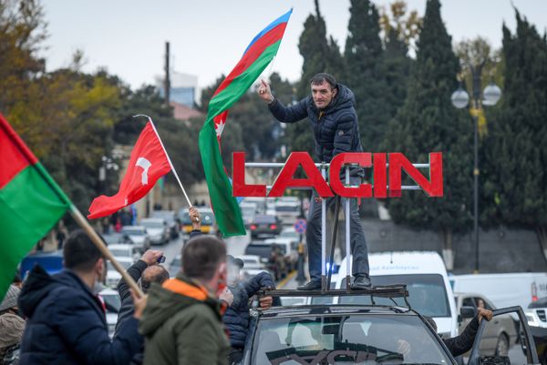 Laçının azad edilməsi ilə bağlı tədbir  - Sputnik Азербайджан