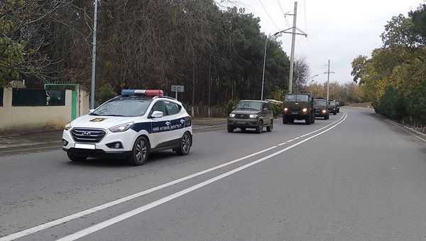 Продолжается процесс переброски техники для миротворческого контингента - Минобороны АР - Sputnik Азербайджан