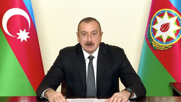 Президент Азербайджана Ильхам Алиев - Sputnik Азербайджан