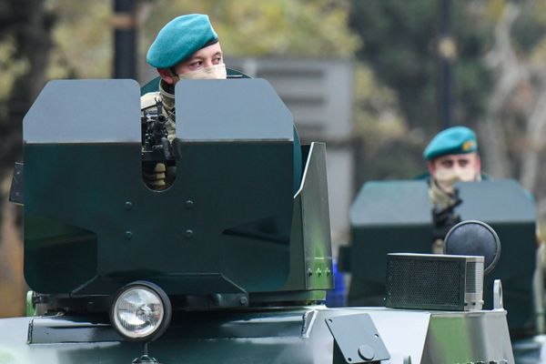 Подготовка к параду в Баку - Sputnik Азербайджан