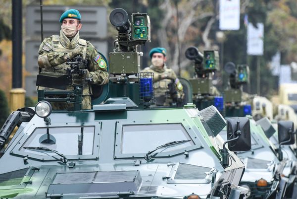 Подготовка к параду в Баку - Sputnik Азербайджан