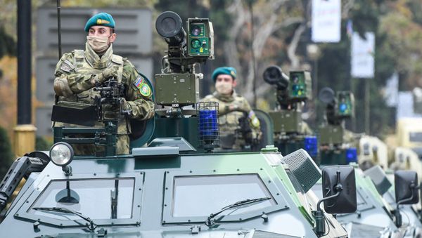 Подготовка к параду в Баку - Sputnik Азербайджан