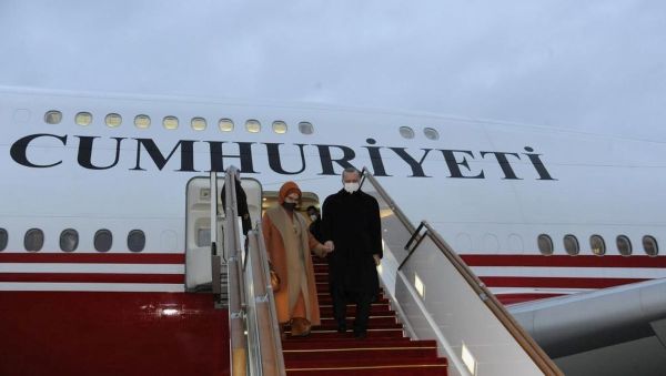 Президент Турции Реджеп Тайип Эрдоган прибыл с визитом в Азербайджан, фото из архива - Sputnik Азербайджан