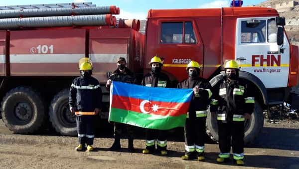 Kəlbəcər rayonunda FHN-in yerli strukturu - Sputnik Азербайджан