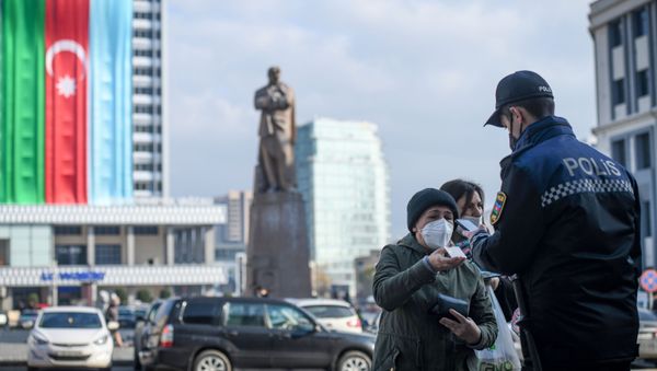 Bakıda sərtləşdirilmiş xüsusi karantin rejimi  - Sputnik Азербайджан