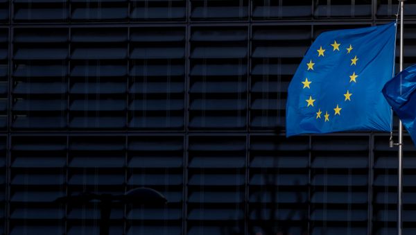 Флаг Европейского Союза (ЕС), фото из архива - Sputnik Азербайджан
